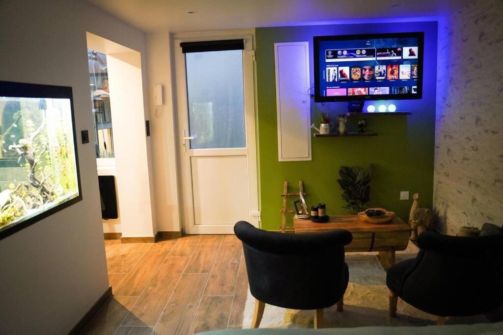 Appartement Nuit De La Sagesse "Jacuzzi Terrasse Et Parking Prive" à Rouen Extérieur photo