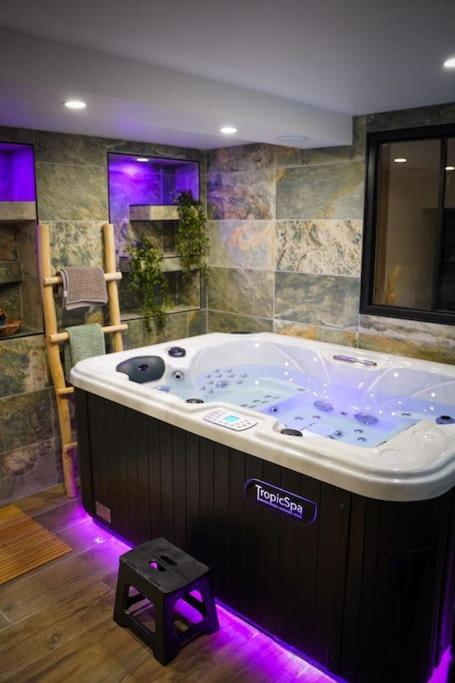 Appartement Nuit De La Sagesse "Jacuzzi Terrasse Et Parking Prive" à Rouen Extérieur photo